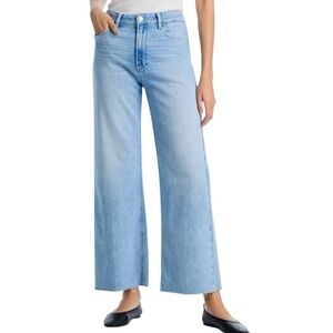 Paige NWT Vintage Collection Harper Wide Leg Light Wash Ankle Jeans Women’s 30